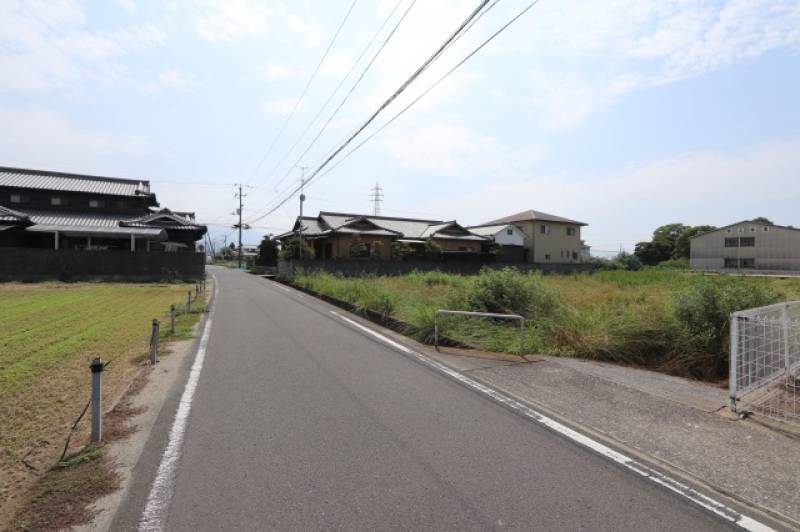 伊予市下吾川 ハーモニータウン下吾川6期7号地の区画図