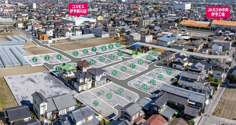 伊予市下吾川 アットホームタウン下吾川27区画6号地の外観写真