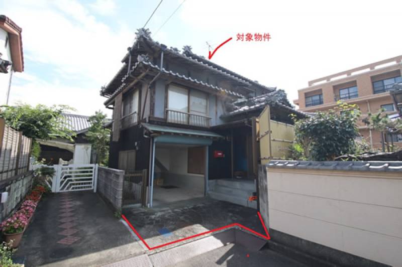 松山市溝辺町 一戸建 の外観写真