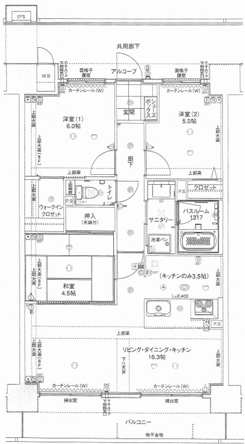 アルファライフ竹原Ⅱ の間取り画像