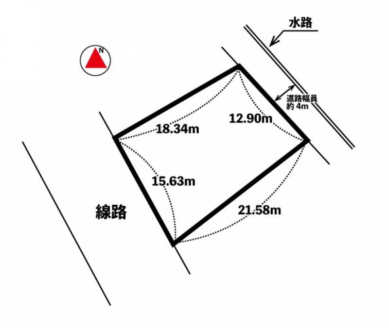 松山市高浜町 の区画図