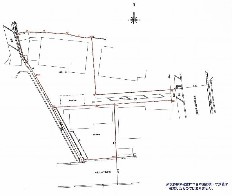 伊予郡砥部町宮内 の区画図