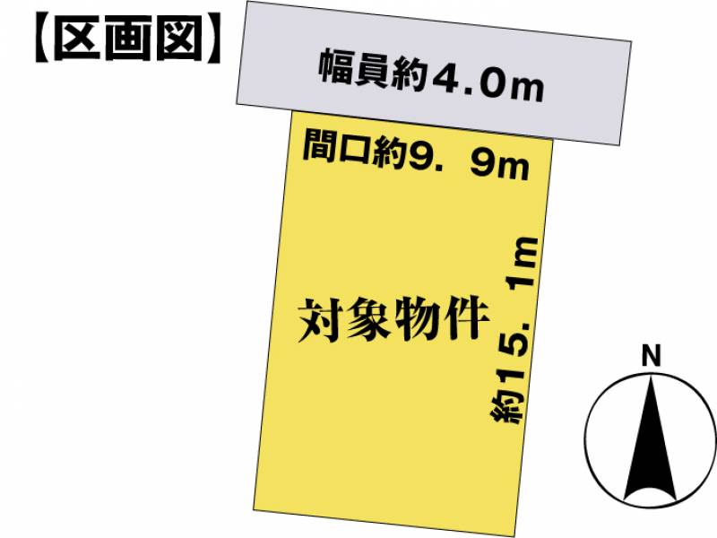 伊予郡松前町徳丸 の区画図