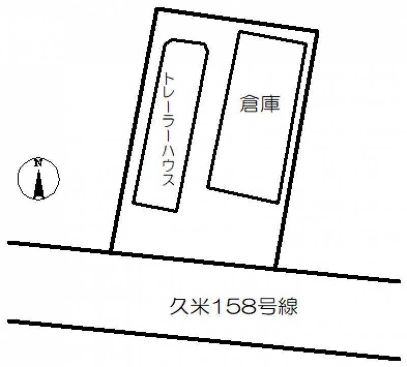 松山市来住町 の区画図