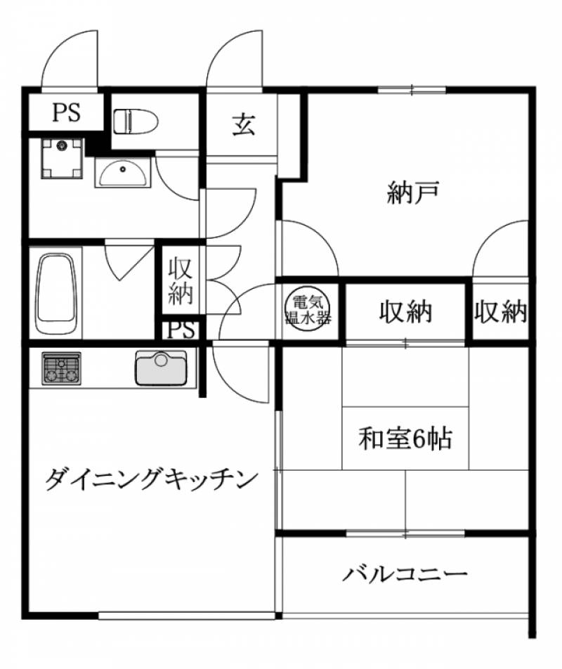 シャンボール岩崎町 の間取り画像