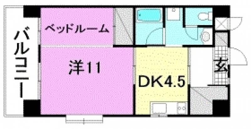 パークハイツ千舟 の間取り画像