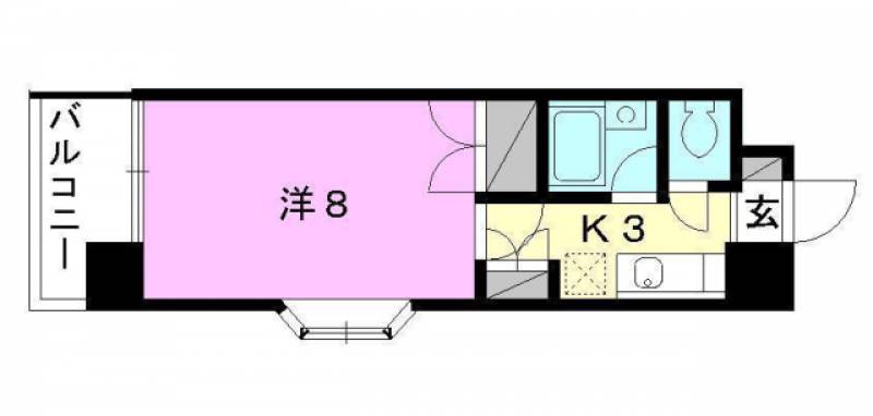 オクタワーズ松山道後 の間取り画像