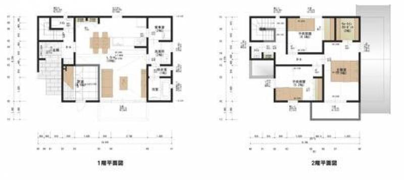 松山市鷹子町 一戸建 の間取り画像