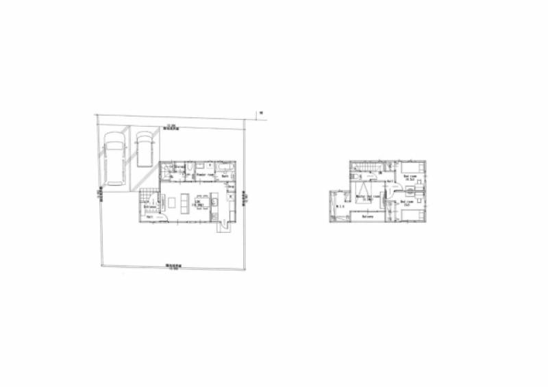 松山市南吉田町 一戸建 の間取り画像