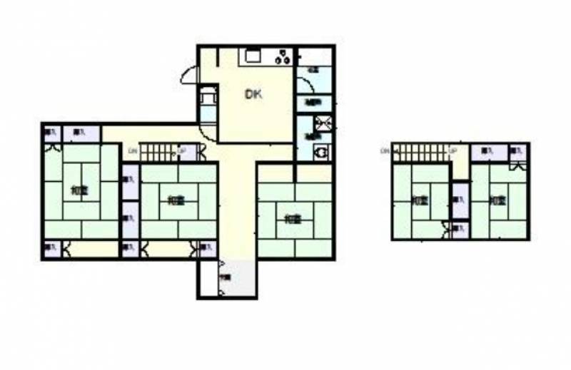 伊予郡砥部町川登 一戸建 の間取り画像