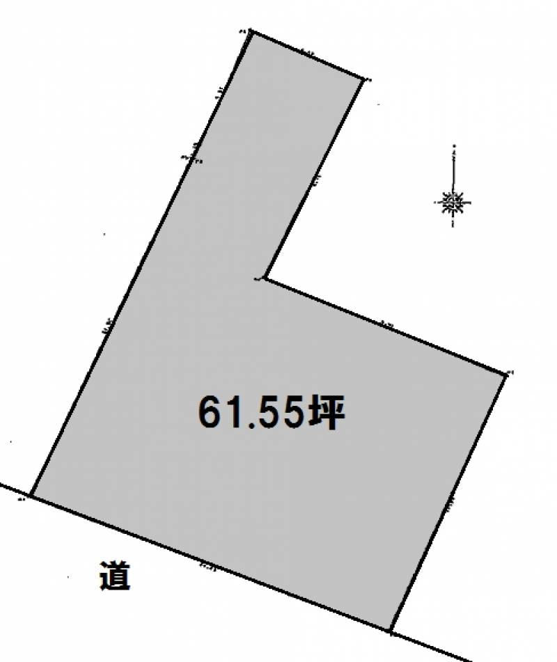 松山市北条辻  の区画図