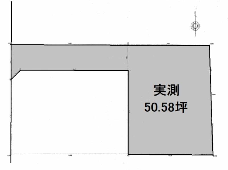 松山市居相  の区画図