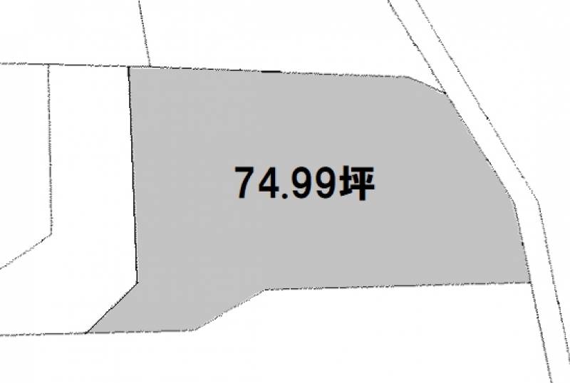 松山市福角町  の区画図