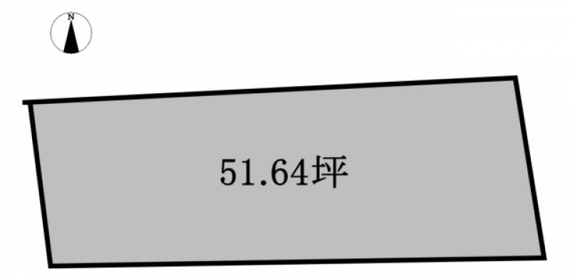 伊予郡松前町筒井  の区画図