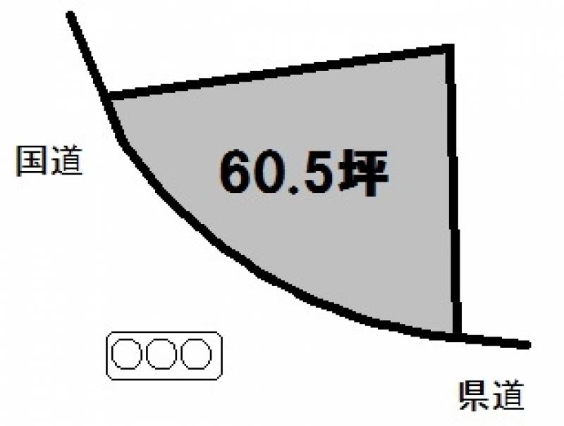 松山市越智  の区画図