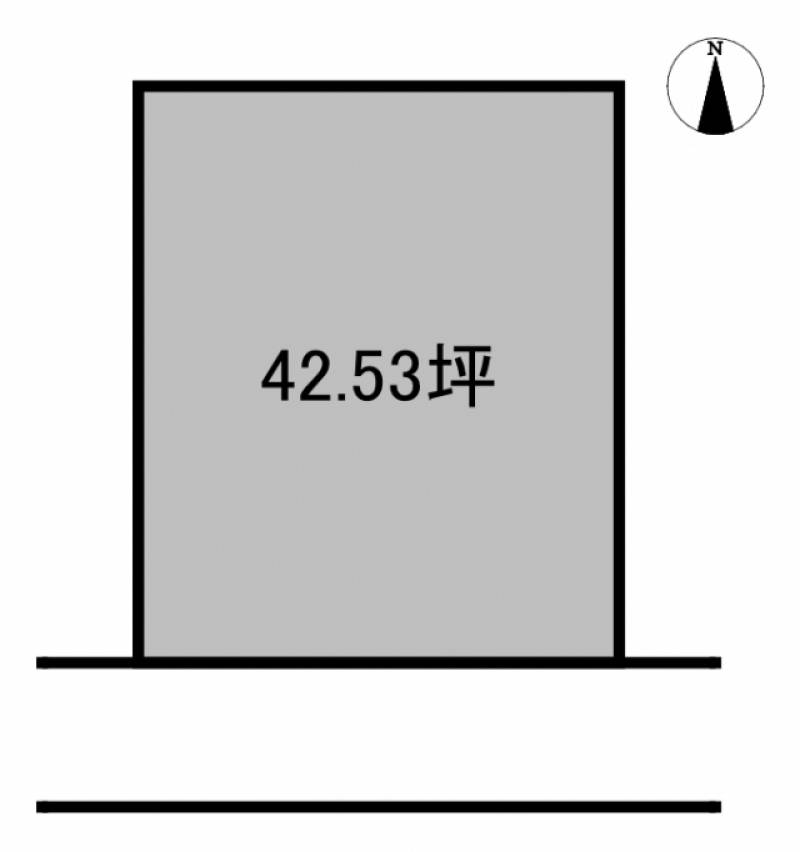 東温市南方  の区画図