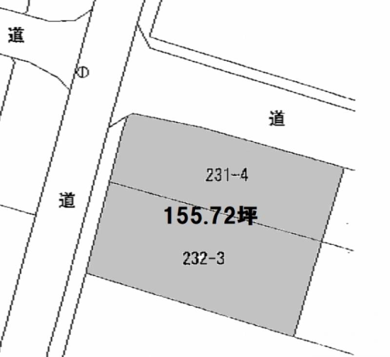 松山市中西外  の区画図