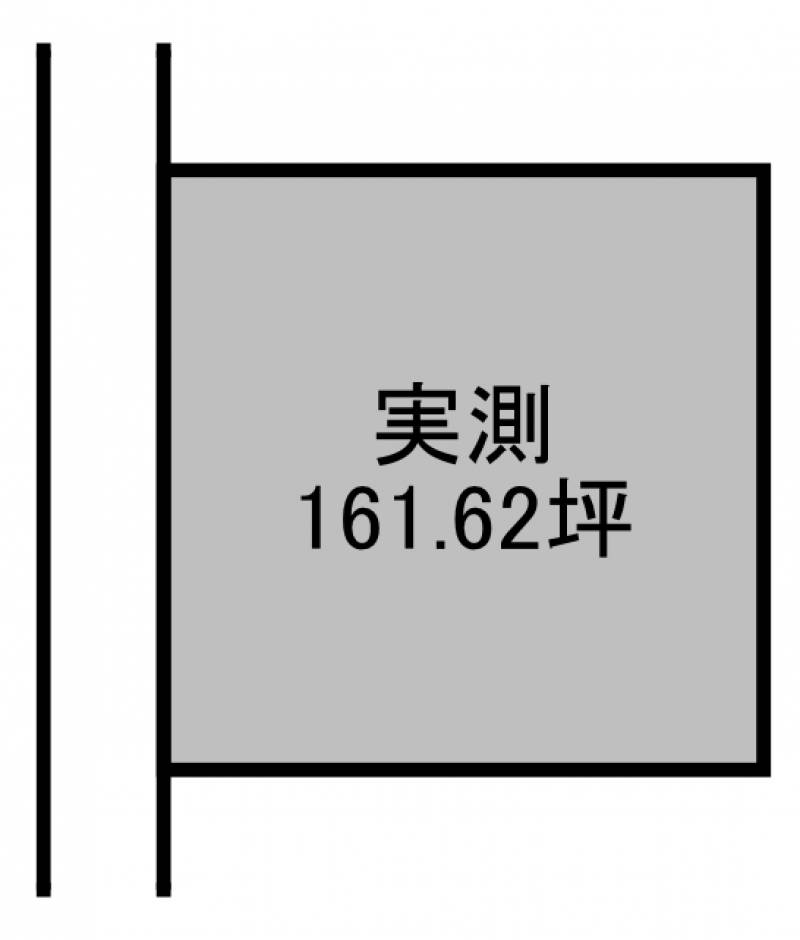 松山市津吉町  の区画図