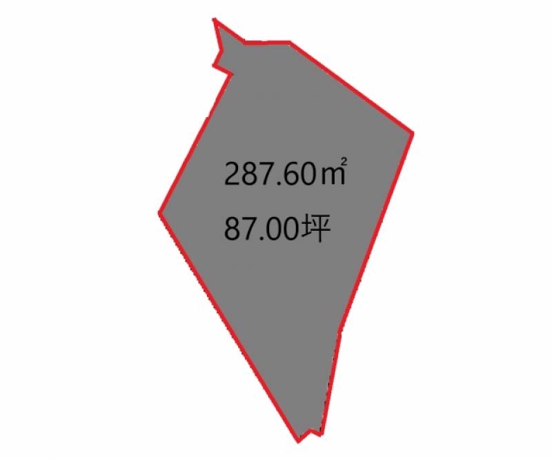松山市窪野町  の区画図