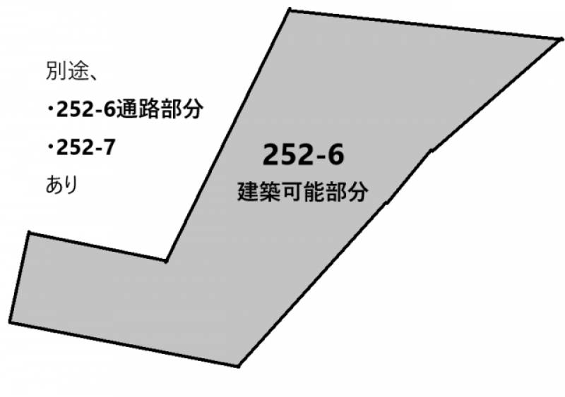 松山市東石井  の区画図