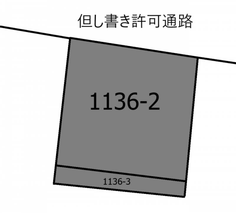 松山市朝美  の区画図