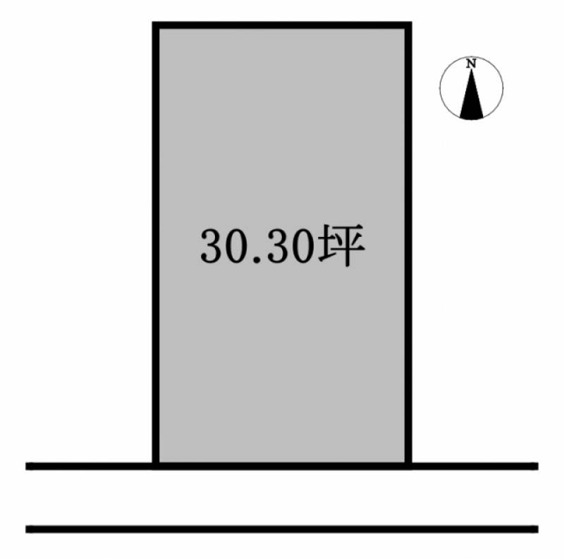 松山市南町  の区画図