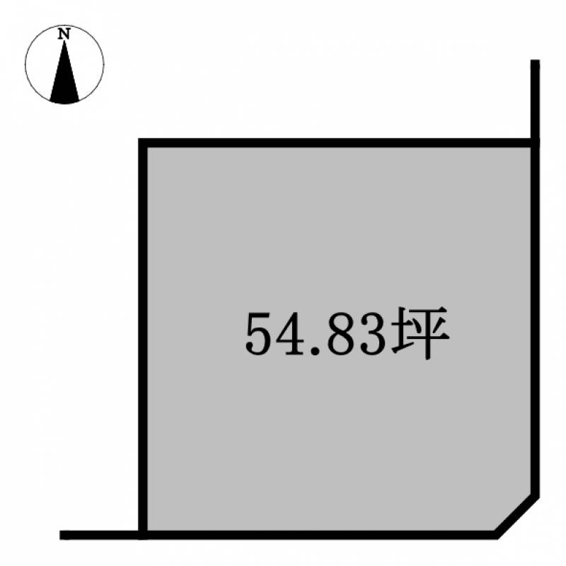 松山市久保田町  の区画図