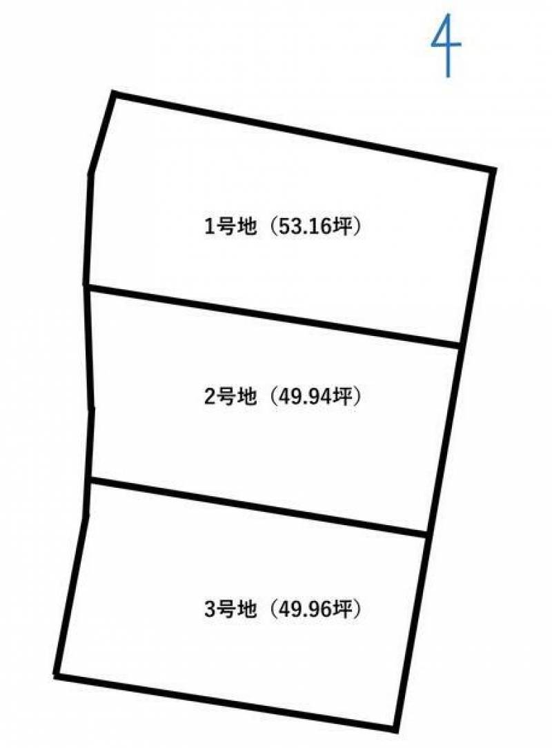 伊予郡松前町中川原  の区画図