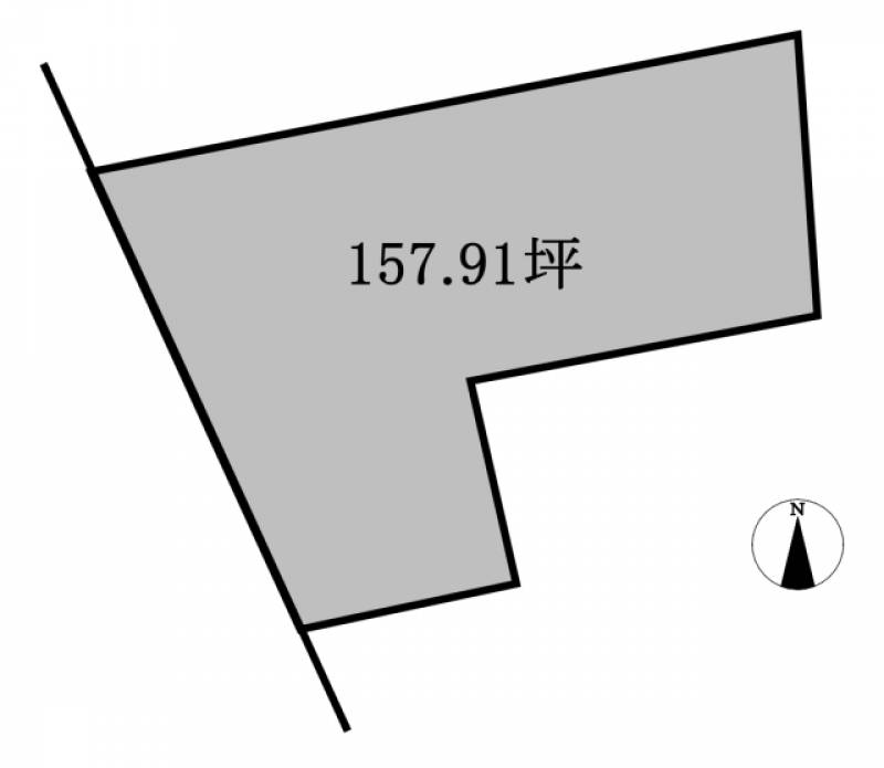 松山市北梅本町  の区画図