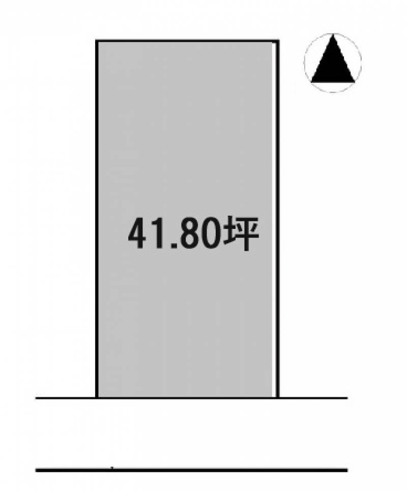 松山市北斎院町  の区画図