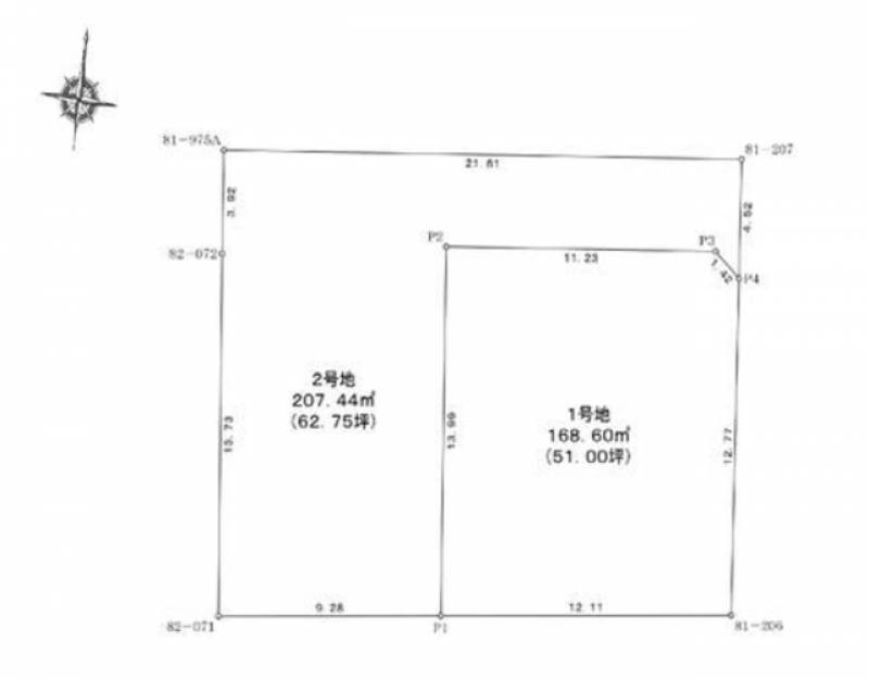 伊予郡松前町西高柳  の区画図