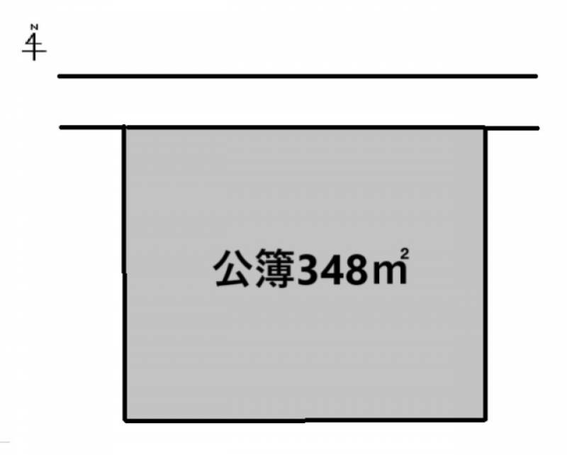 東温市志津川南  の区画図