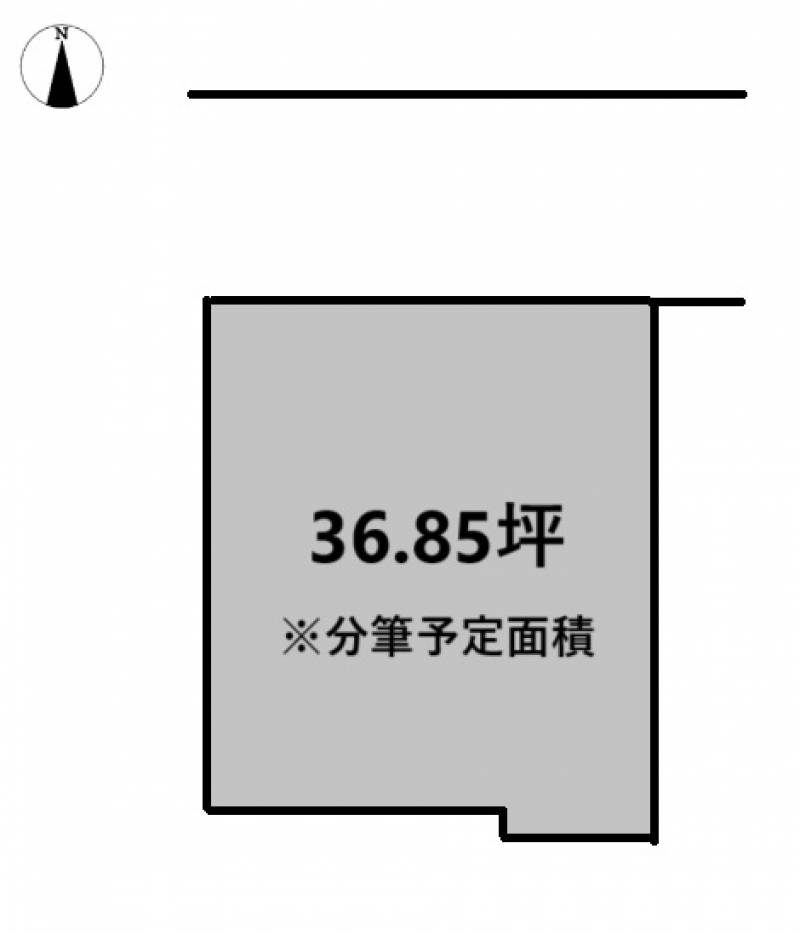 伊予市下吾川  の区画図