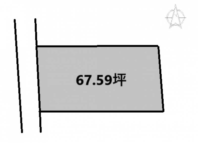 松山市別府町  の区画図