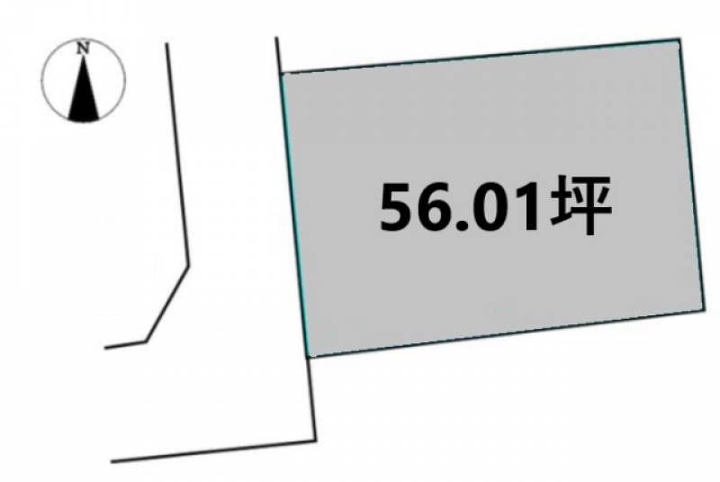 伊予郡松前町北川原  の区画図