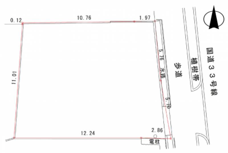 松山市井門町  の区画図