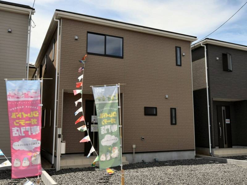 松山市土居田町 一戸建 4号棟の外観写真