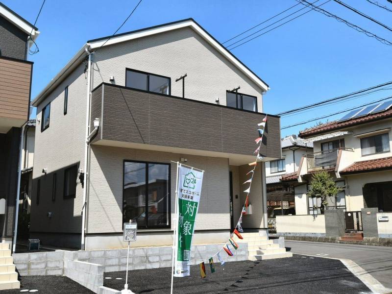 松山市みどりヶ丘 一戸建 1号棟の外観写真