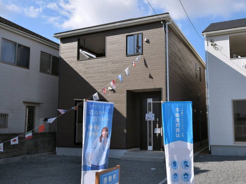 松山市三町 一戸建 3号棟の外観写真