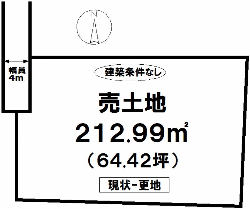 松山市堀江町 の区画図