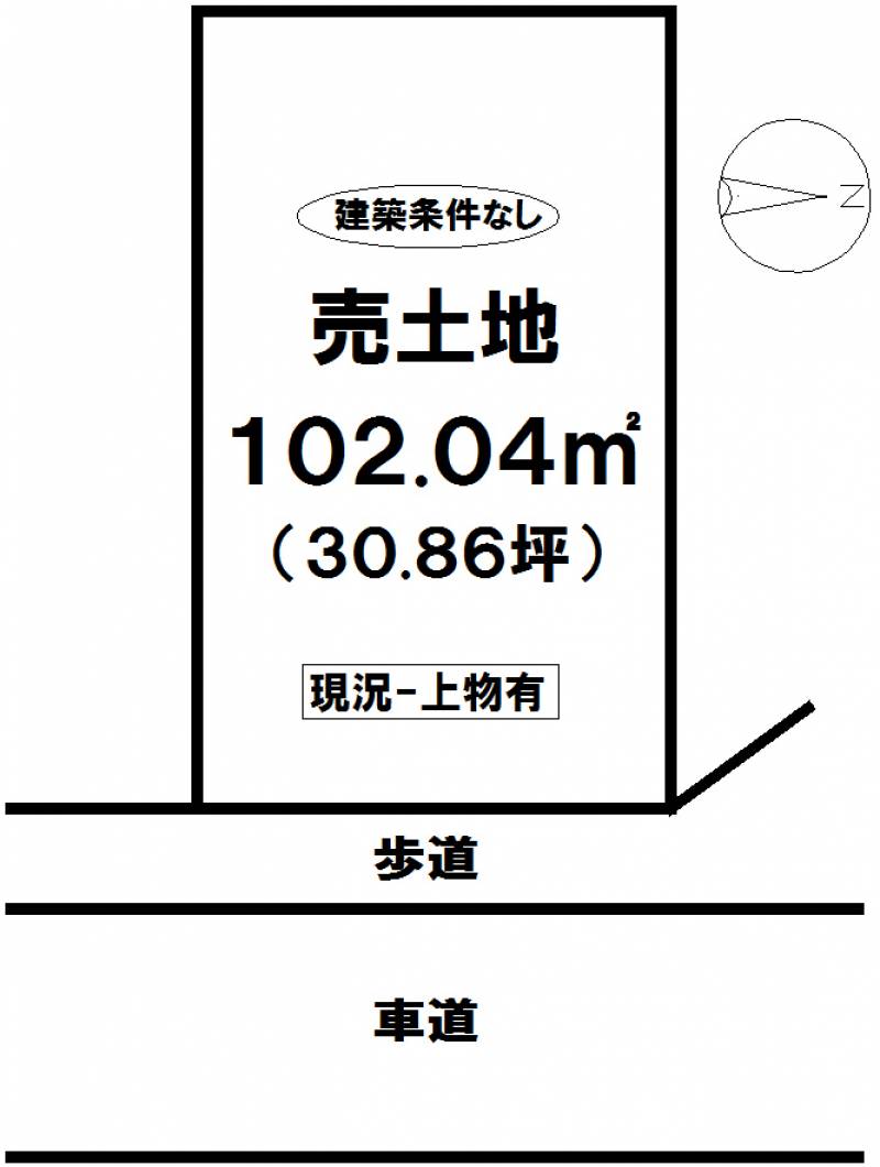 松山市末広町  の区画図