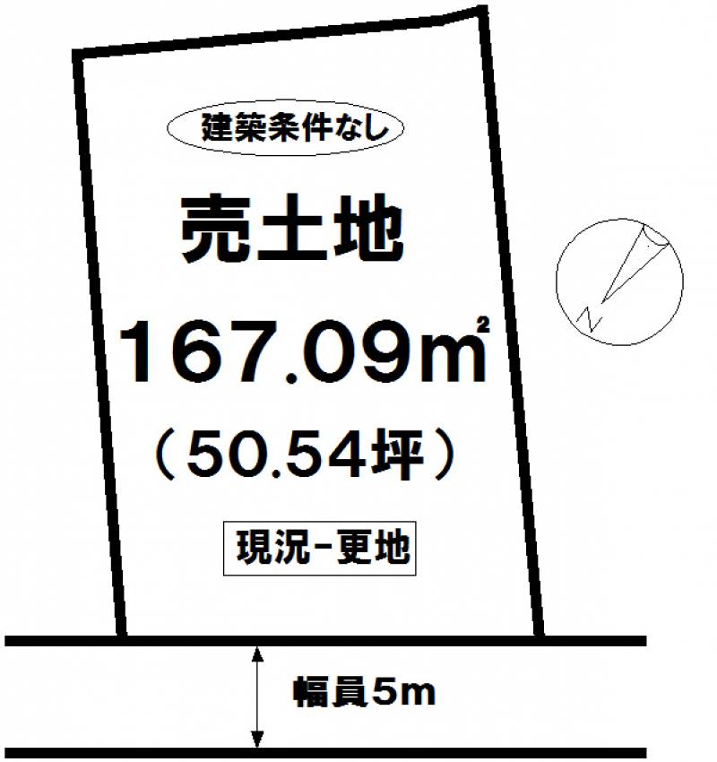 松山市新石手  の区画図