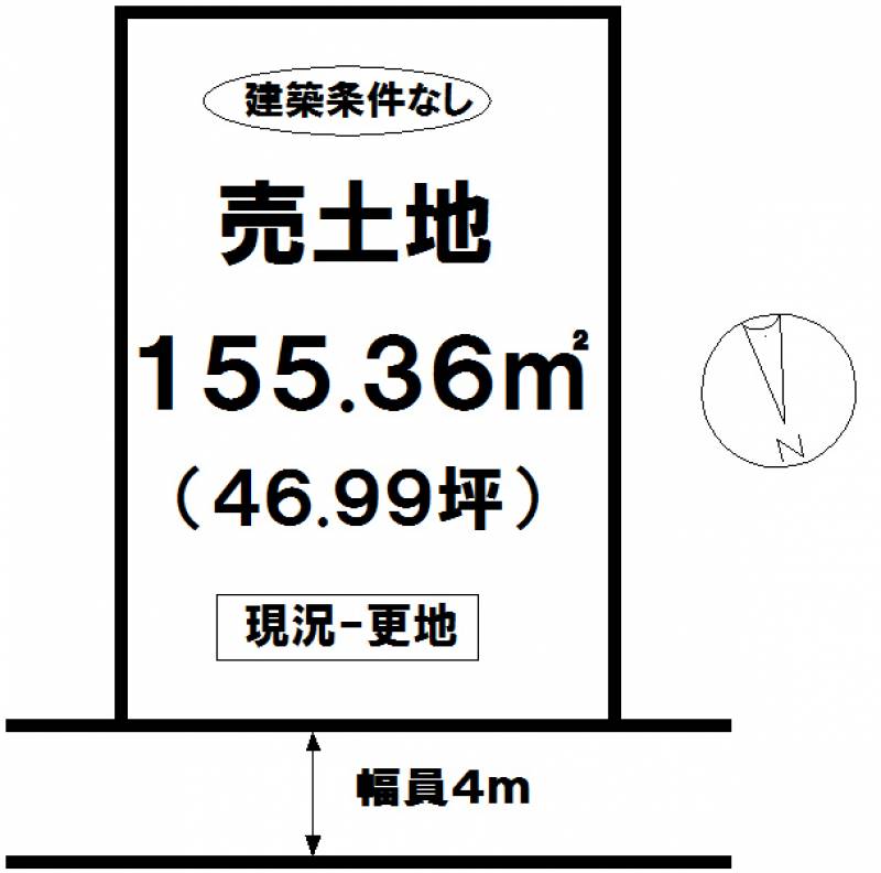松山市清住  の区画図