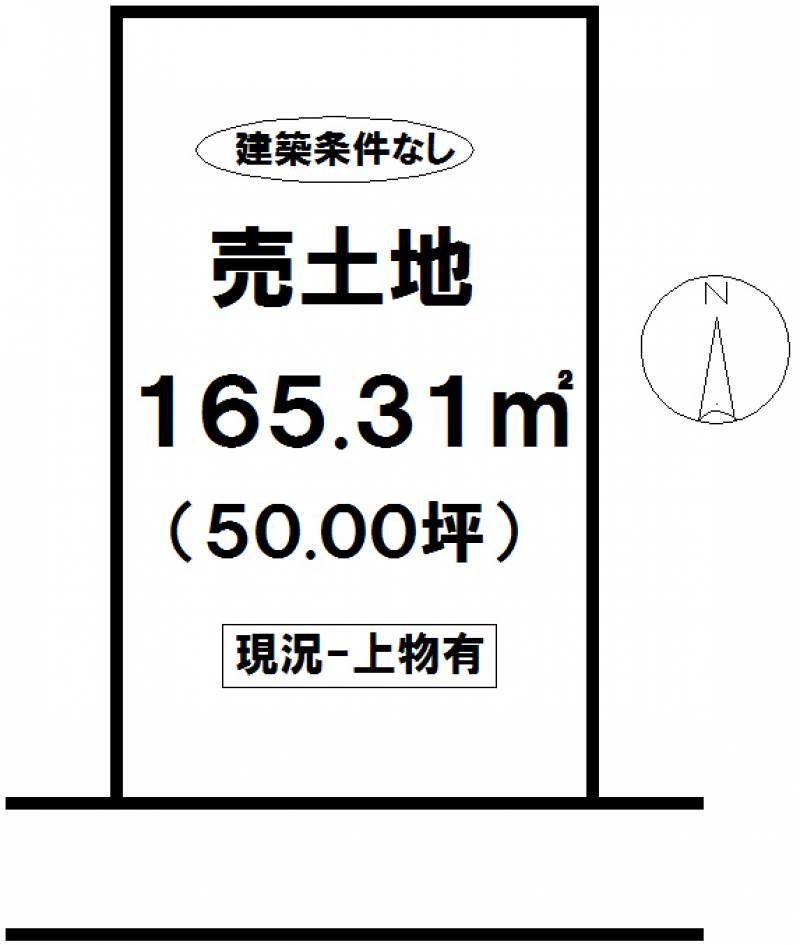 松山市梅田町  の区画図