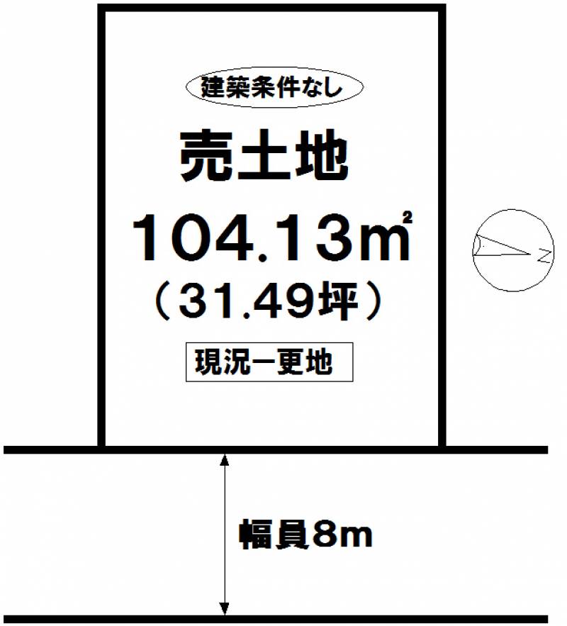 松山市三津  の区画図