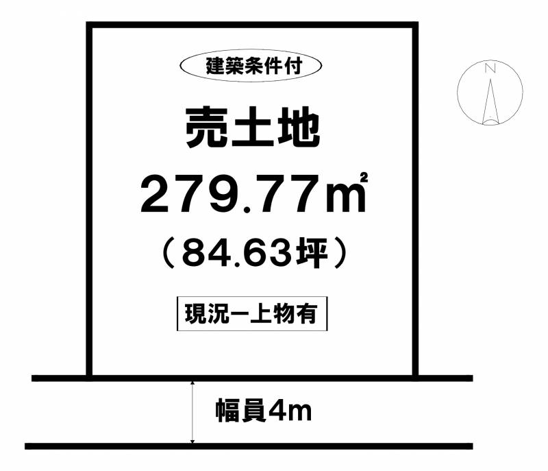 松山市久保田町  の区画図