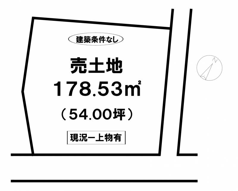 松山市湯渡町  の区画図