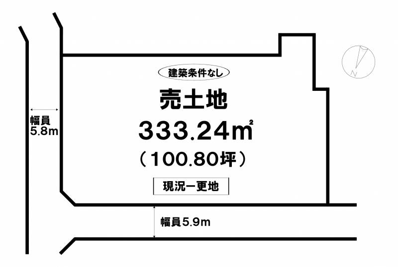 松山市柳井町  の区画図