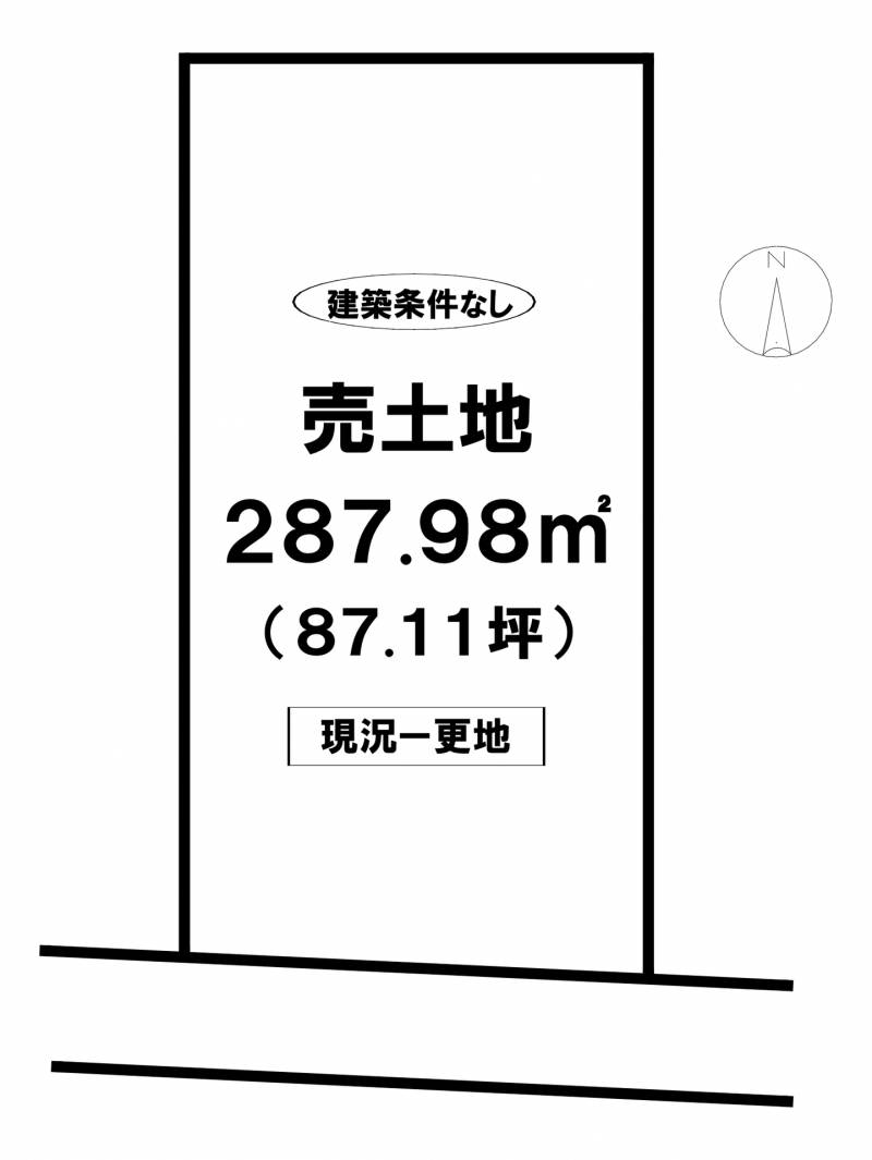 松山市余戸中  の区画図