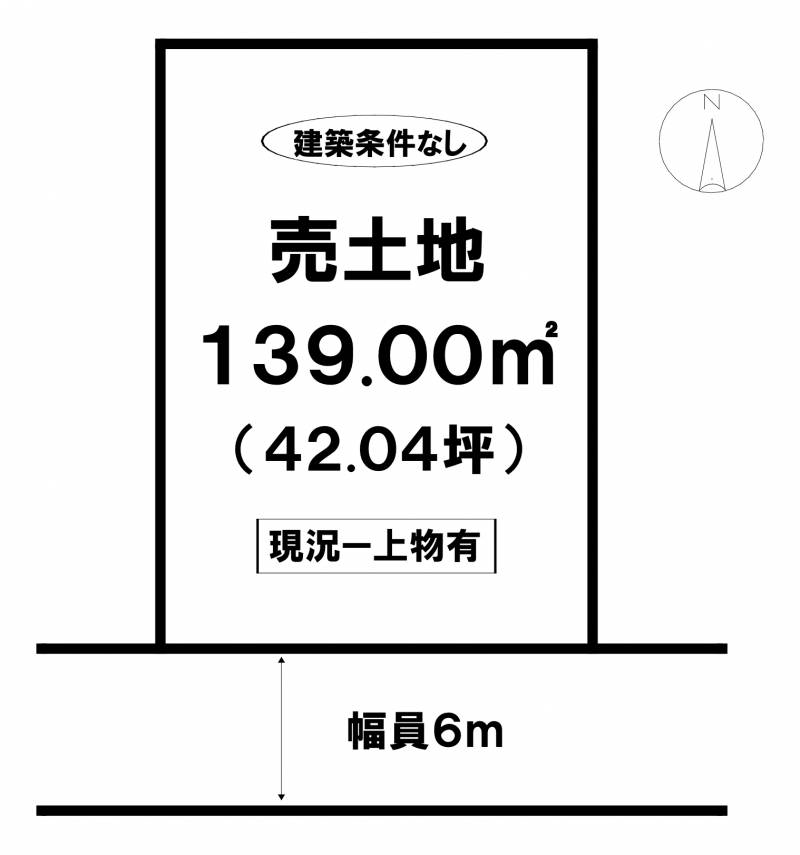 松山市山越  の区画図